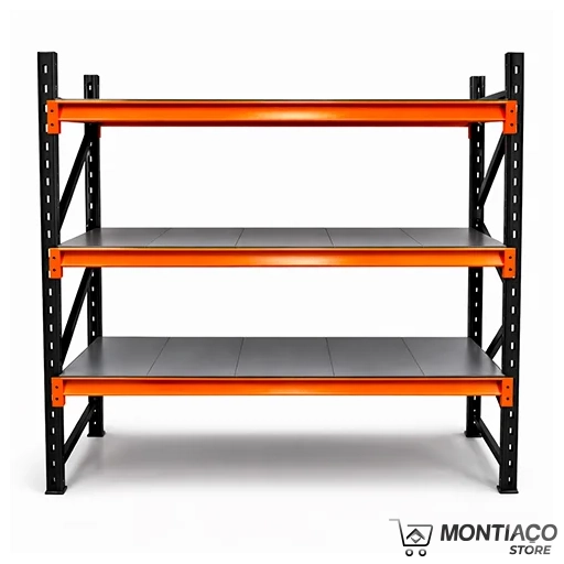 Estantes metálicas para Peças